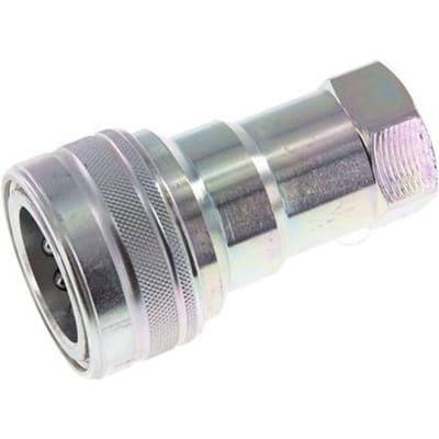 Stalen DN 20 Hydraulische Koppeling Snelkoppeling G 3/4 inch Binnendraad ISO 7241-1 B D 31.4mm