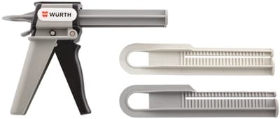 Wurth - Kunststof dubbel kitpistool Voor dubbele cartridges van 38 ml en 50 ml - Kunststof dubbel kitpistool Voor dubbele cartridges van 38 ml en 50 ml x 1 st