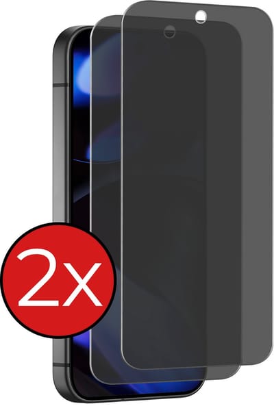Screenprotector - 2 Stuks - Geschikt voor Google Pixel 10 - Privacy Filter - Beschermglas - Gehard Glas - Tempered Glass - Screen Protector