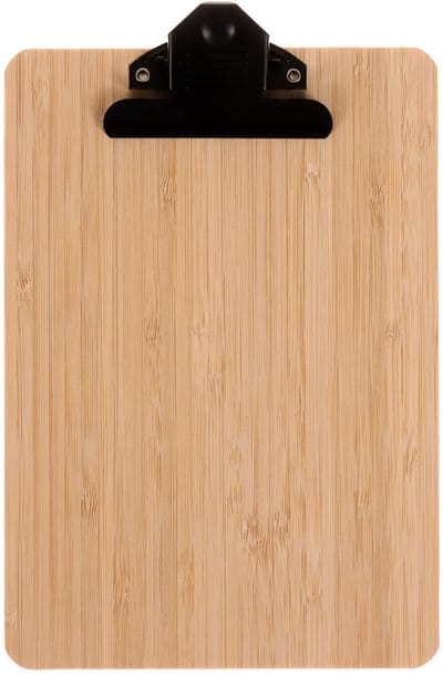 Europel Klembord - Clipboard - Bamboe - A5 - 14,8 x 21 cm - 12 stuks
