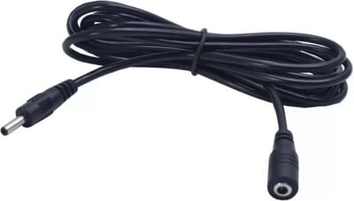 SecuFirst VK3 IP Camera adapter verleng snoer - 1,35mm x 3,5 mm 5V DC Power Verlengkabel 3 Meter