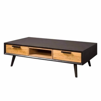 Tower Living Salontafel Bresso - Rechthoek Naturel Hout - 140x70x40cm