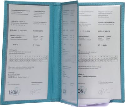 Autopapieren mapje - Portefeuille heren - Paspoort hoesje - Portefeuille dames - Kentekenbewijs mapje - Autopapieren hoes - Documentenmap a6 - Mapje - Autopapieren hoes kentekenbewijs - Cadeau - Kado - Sale - Mapje autopapieren - a6 map - A6 - Sale