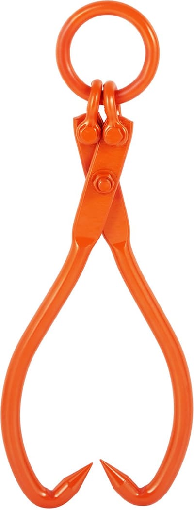 Bostang - Boomklem - Stammen Vervoeren - Zelfspannende Klauwen - 457 mm - Opvallend Oranje