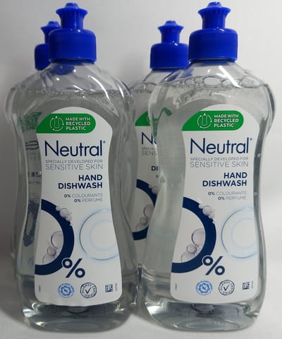 Neutral Afwasmiddel - Voordeelverpakking 4 x 500 ml