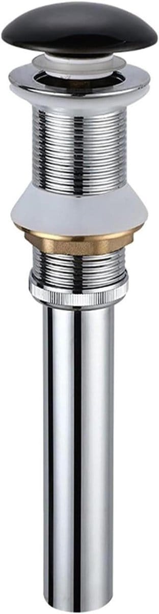 Gootsteenstop - Afvoerstop Wastafel - Voorkom Verstoppingen - Ingebouwd Zeefmandje - 1 1/4 inch - Chroom