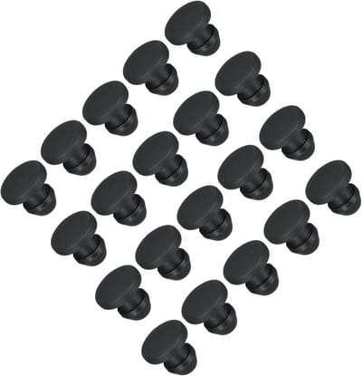 Siliconen Gatstoppers - Rubberen Afsluiters - Paneel Afwerking - Waterdicht Ontwerp - 4.5 mm Diameter