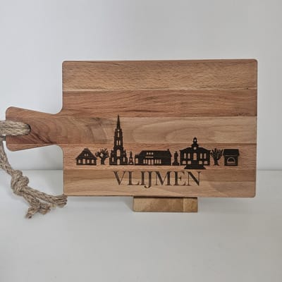 borrelplank beukenhout skyline Vlijmen 20 cm
