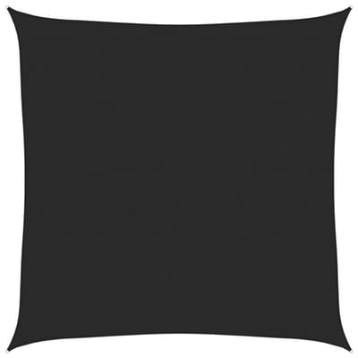 vidaXL - Zonnezeil - 160 - g/m² - 6x6 - m - HDPE - zwart