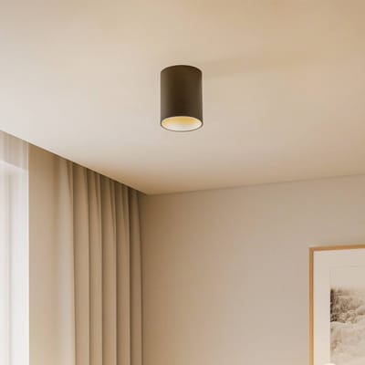 Nowodvorski EYE TONE Plafondlamp Zwart/Zilver GU10 Max 10W