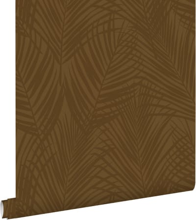 ESTAhome behang palmbladeren okergeel - 50 x 900 cm - 131218