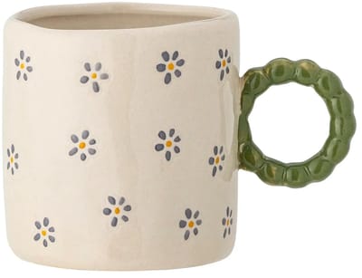 Bloomingville Mini Dorthea mok aardewerk beige - 150ml
