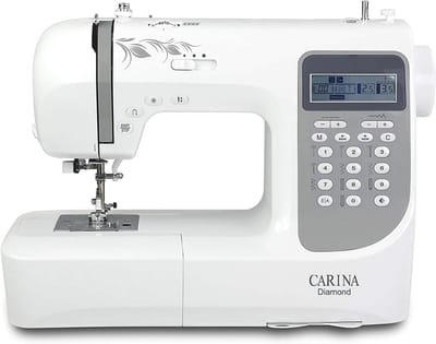 Digitale naaimachine met 197 steekprogramma's en automatische functies