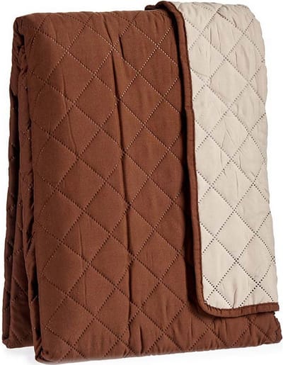 Bankbedekking Beige Bruin Microvezel (290 x 200 x 0,5 cm)