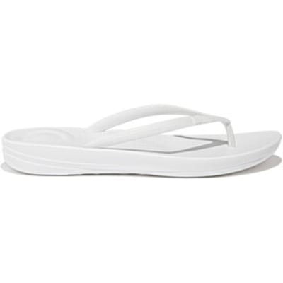 FitFlop Iqushion Ergonomic Flip-Flops TPU Dames Slippers - Urban Wit