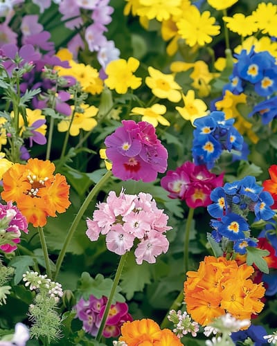 2 sets - Bloemen Voor Bijen Zaden Laagblijvend Mengsel Eenjarig Meerjarig