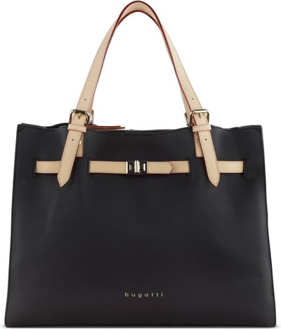 bugatti Handtas Schoudertas Ella Shoulderbag Darkbrown Donkerbruin