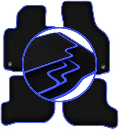 CARLUX-BLUE automatten voor: Skoda Octavia II stationwagen, liftback (2004-2013)