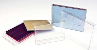 Plastic Doosjes 16,2x2,5x21,3cm Kristalhelder (25 stuks) | transparante doosjes | doorzichtige doosjes
