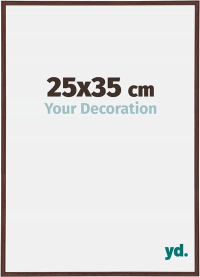 Your Decoration - Fotolijst 25x35 cm - Kunststof - Bruin - Annecy