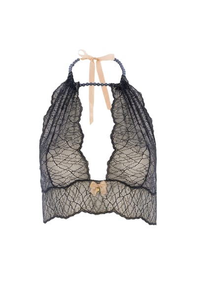 Bracli - Sydney Perlenketten-Set Dunkel | Schwarz Größe L