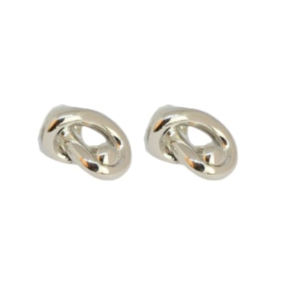 Silver Knot Earrings