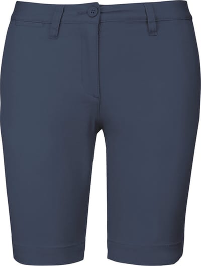 Kariban Dames chino bermudashorts K751 - Deep Blue - 32 NL (34 FR)