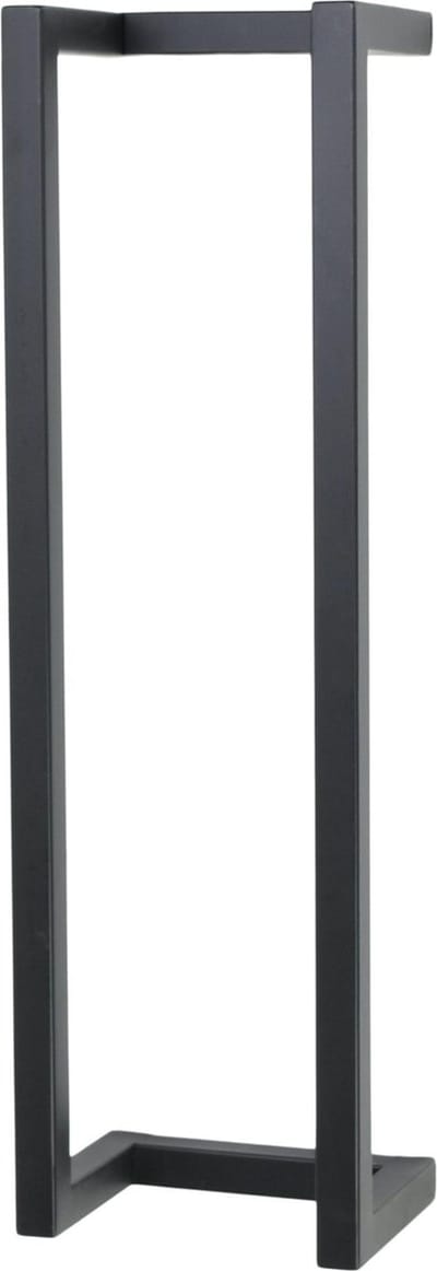 LOFT42 Wandhanddoekenrek Small - Zwart - Metaal - 67x20x15