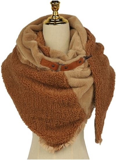 I'm Dutch Triangel Sjaal Teddy Barrow Camel