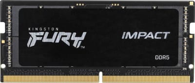 Kingston FURY Impact - DDR5 - module - 8 GB - SO DIMM 262-PIN - 4800 MHz / PC5-38400 - niet-gebufferd