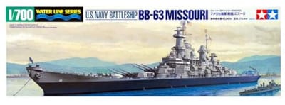 Modelbouwset Slagschip USS Missouri – Bouwpakket voor volwassenen