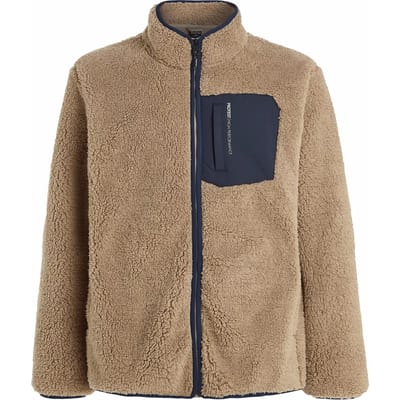 Protest Prttave – Fleece vest Heren – Ritssluiting – High-pile teddy fleece