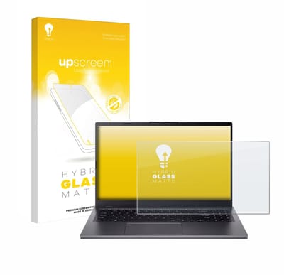 upscreen - Screenprotector voor Acer Aspire 15 A15-51 - Folie Beschermfolie Beschermglas matte