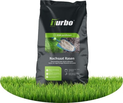 turbogrün Graszaad Herstel & Doorzaai - 5 kg voor 250 m² - Snelkiemend Gazonzaad
