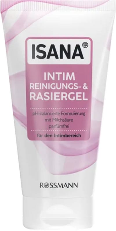 ISANA Intiem Reinigingsgel & Scheergel - 2-in-1 Intiemverzorging - Gevoelige Huid - 200ml