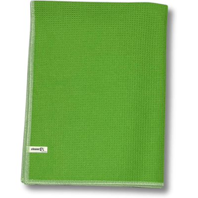 CleanerEX Droogdoek Groen M - Droogdoek Badkamer - Keukendoek - Drying Towel - Vaatdoek - Glas - Inductie - RVS - Roestvrij Staal - Theedoek - Droog Doeken - Droogdoek Auto - Droogdoek Badkamer - Keuken - Herbruikbaar - Voor Gladde Oppervlaktes