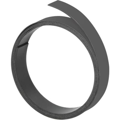 FRANKEN magneetband, (L)1.000 x (D)5 x (H)1 mm, zwart