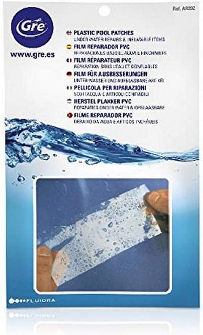 Zwembad Reparatieset - PVC Plakset - Lekkages Dichten - 5 Delige Set - 14.5 x 23 x 3cm