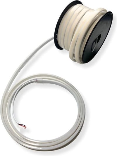 COB LED Strip Milky 20M 48V IP67 504LED/m - Koel wit licht - Overig - Wit Froid 6000K - 8000K - SILUMEN