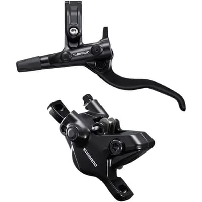 Hydraulische schijfremmen achter Shimano Deore M4100