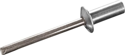 GOEBEL® - 1000 x Gesloten blindklinknagels (Ø x L) 3,2 x 12,5 mm - Alu Aluminium / RVS A2 - Vlakke kop - CUP - 2120132120 - ISO15975 - Popnagel