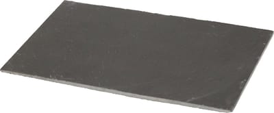 Alpina Serveerplateau/plank - Leistenen - 22 x 14 cm - rechthoekig - keuken - hapjesplank