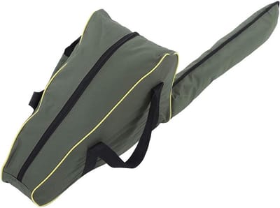 Kettingzaag Tas - Draagbare Opbergtas - Tuinonderhoud - Waterdicht Oxford Materiaal - 94 x 23 x 28 cm - Groen