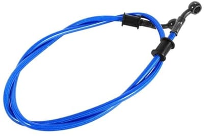 Dailygoods- Remleiding 50cm - Brandstofleiding 8mm - Gevlochten Staal - Koppeling Pijp - Geschikt voor Motorfiets - Remolie Slang - Brandstofslang