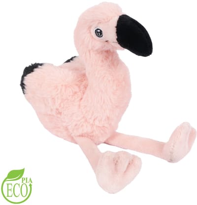 PIA Soft Toys - Pluche Flamingo Knuffel - ECO - 15 cm