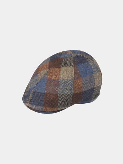 Casimir - Wollen flatcap - Blauw