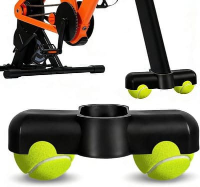 Rocker Plate Voet met 2 Tennis en Cycling Snap Adapter voor Indoor Zwift Training en Intensieve Workouts