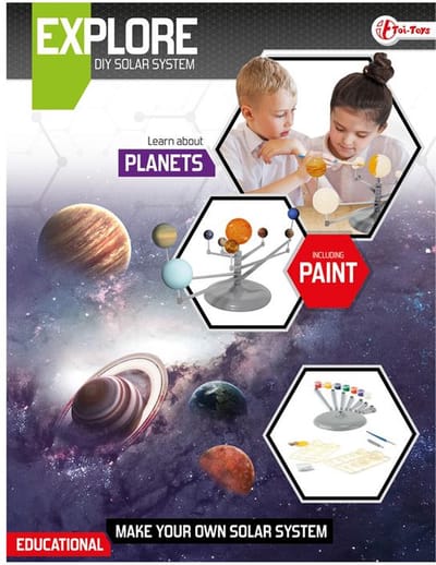 Experimenteerset - Maak het zelf - Zonnestelsel