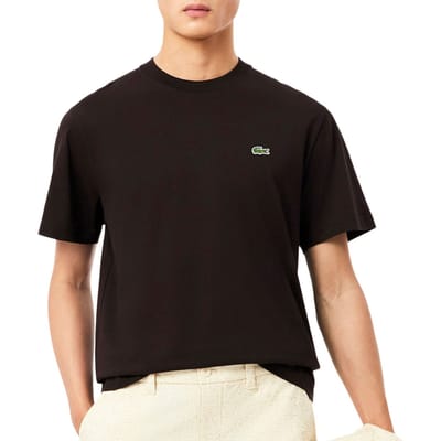Lacoste - Shirt Donkerbruin Lacoste 1ht1 Men's Tee-shirt T-shirts Donkerbruin Th7318-61