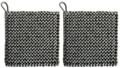 Gehaakte pannenlappen - 2 STKS - Vierkant Katoen - Hittebestendige Placemats